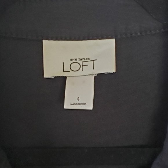 Loft Casual But Structured Black Blazer - Picture 4 of 4